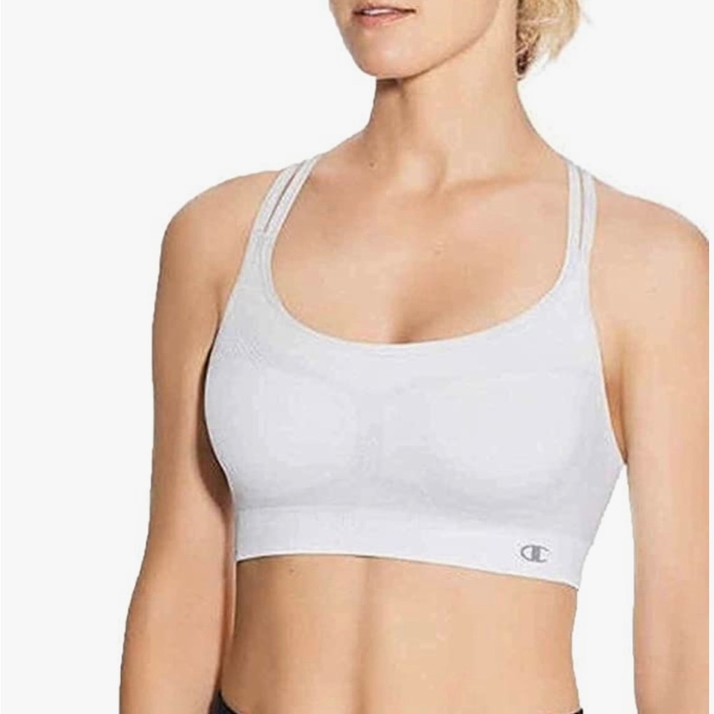 Champion Set of 2 Racerback Bras - Blue & White
